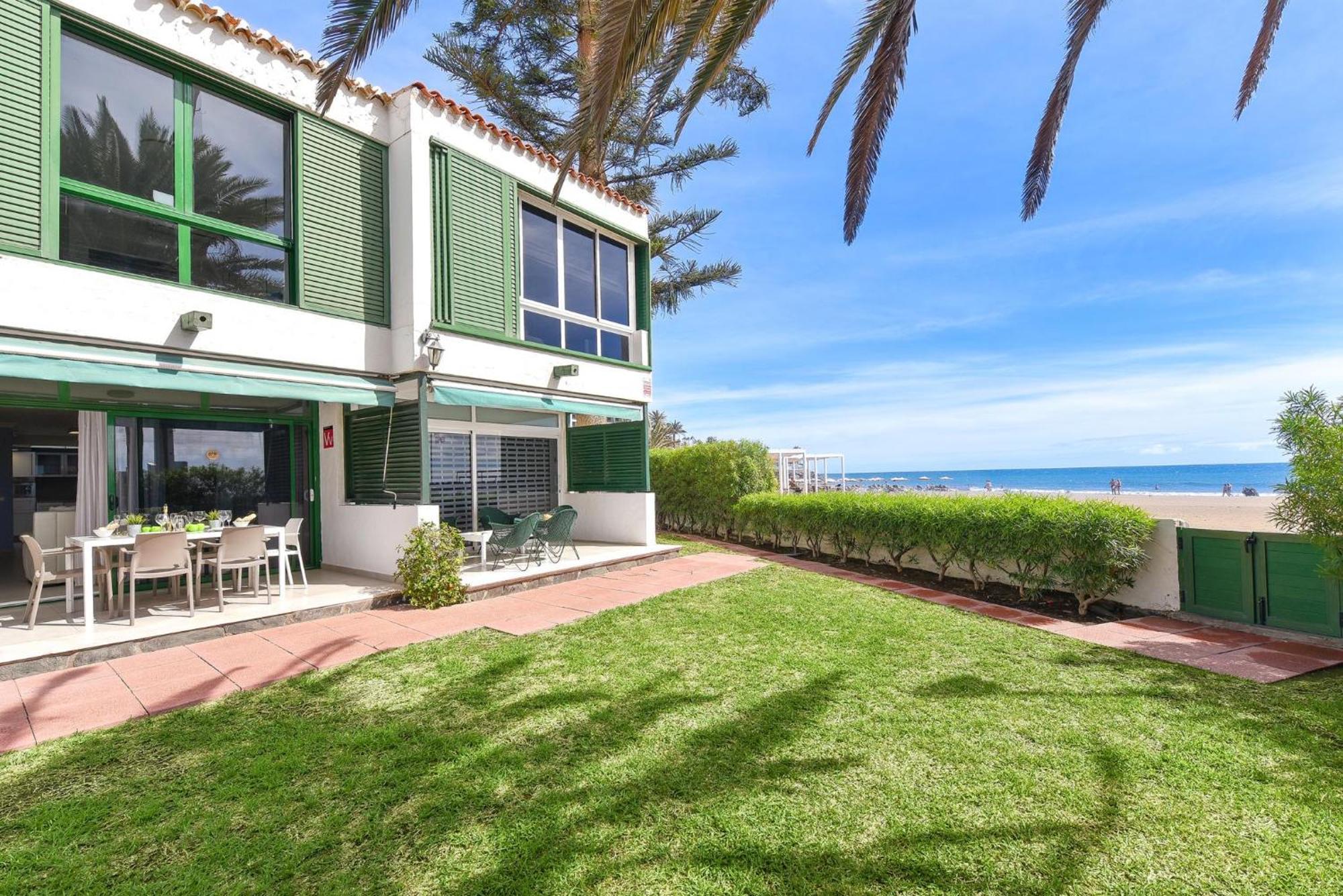 Beachfront Apartment Las Burras Mra 02 San Agustín Esterno foto