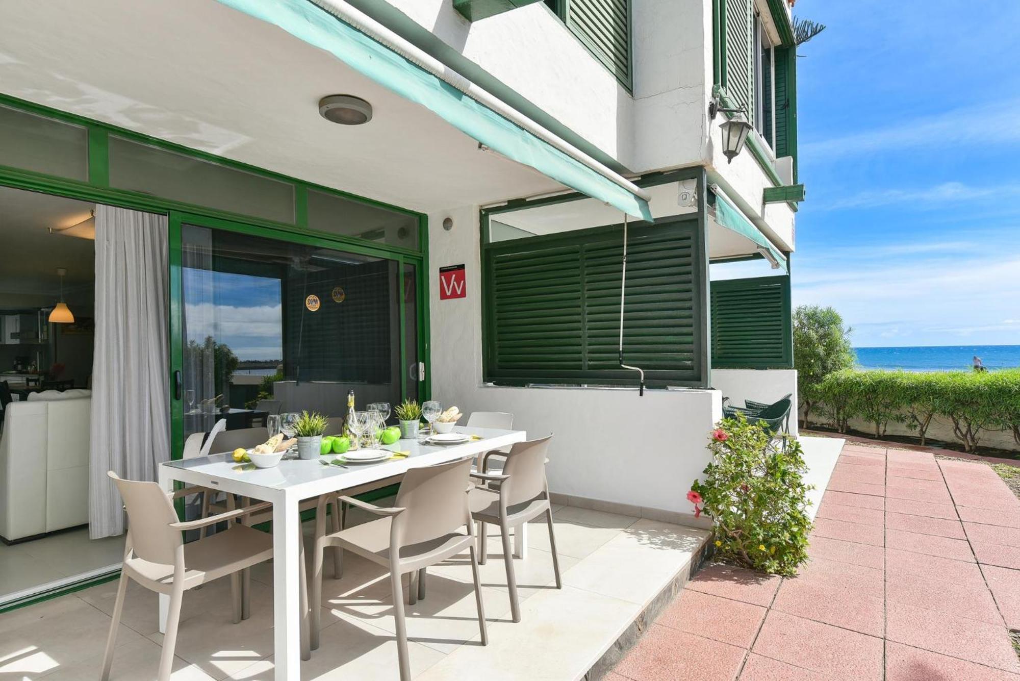 Beachfront Apartment Las Burras Mra 02 San Agustín Esterno foto