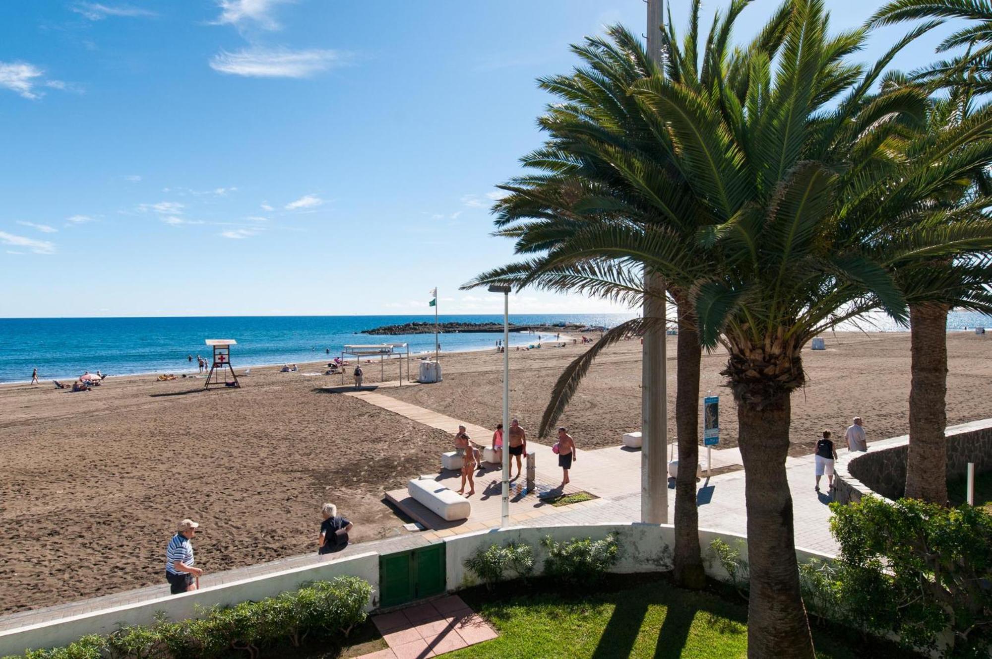 Beachfront Apartment Las Burras Mra 02 San Agustín Esterno foto