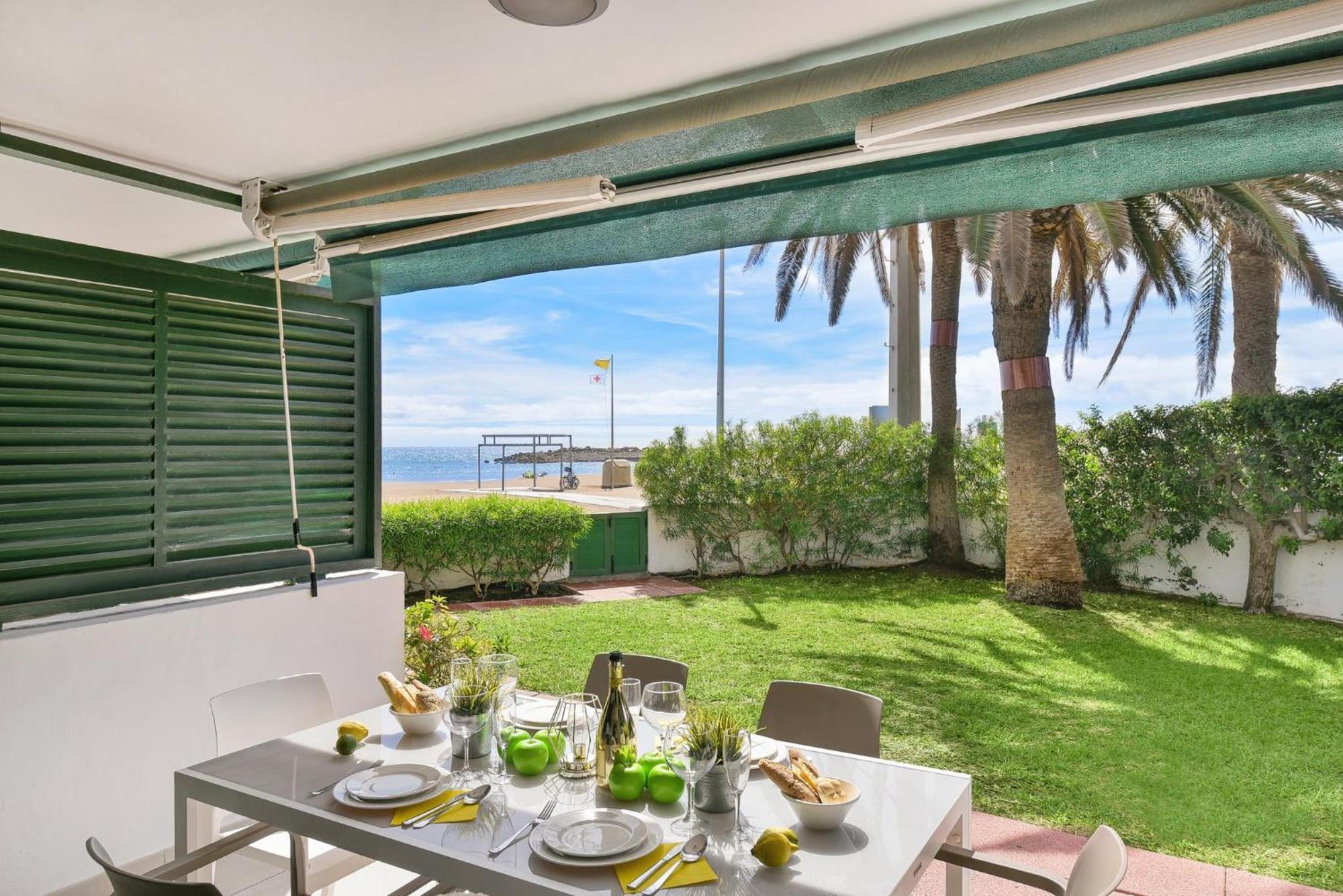 Beachfront Apartment Las Burras Mra 02 San Agustín Esterno foto