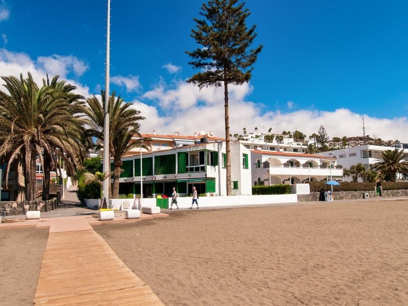 Beachfront Apartment Las Burras Mra 02 San Agustín Esterno foto