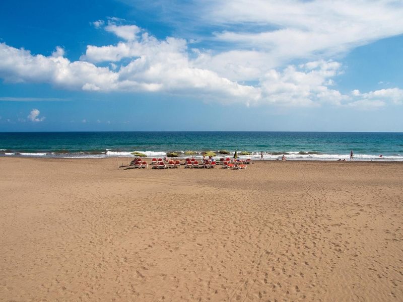Beachfront Apartment Las Burras Mra 02 San Agustín Esterno foto